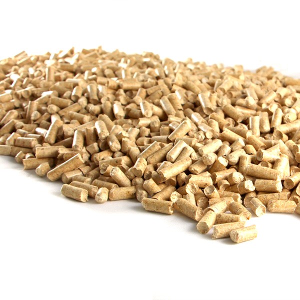 Doe Pet OEM Animal bedding wood pellet bulk pine Activated Carbon Pure Wood Pellet Cat Litter Wood Pellet