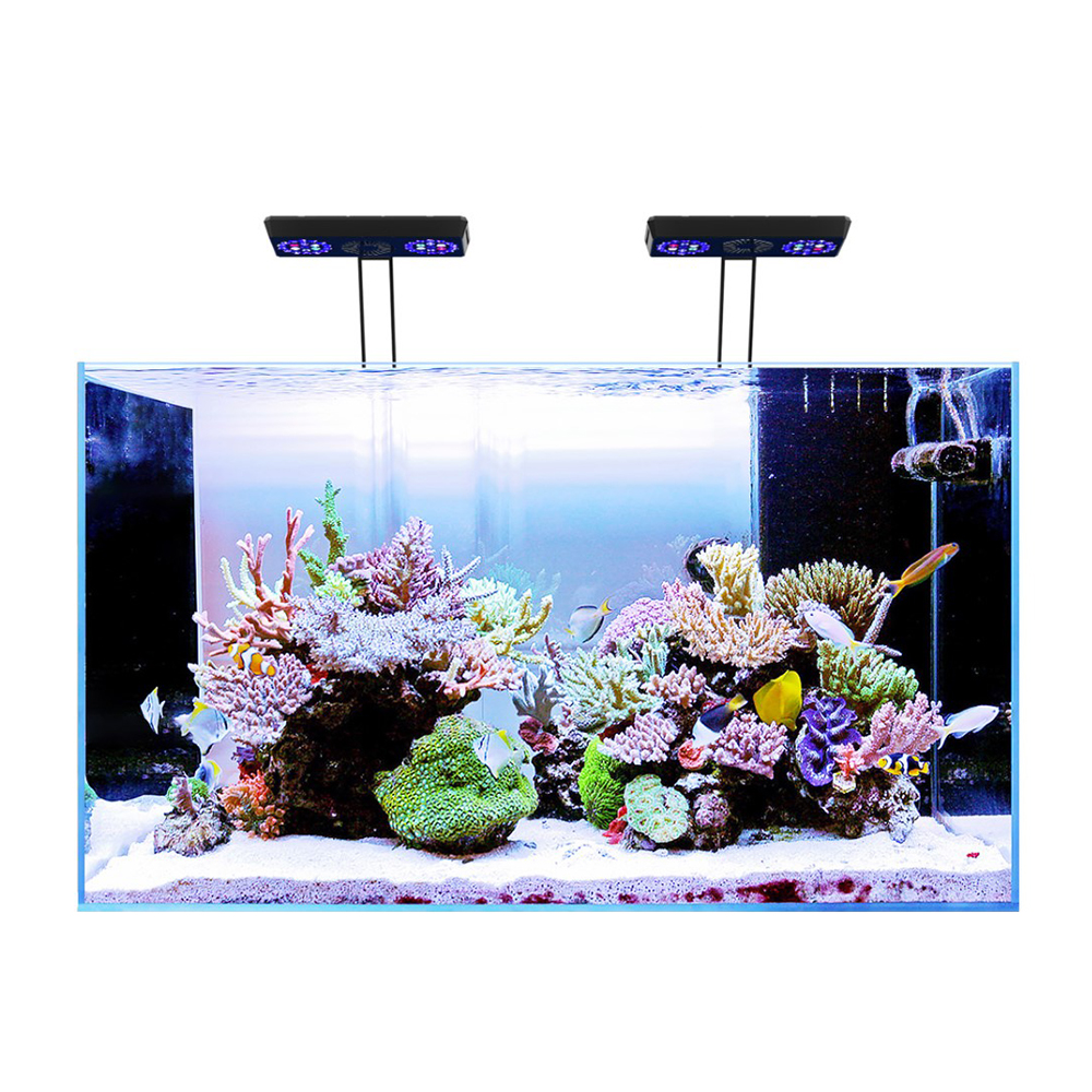 Smart Control 120 watt Full Spectrum LED Aquarium Light for Freshwater Fish Tank Plant Growth