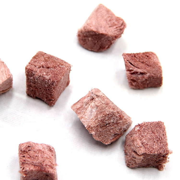 Pet freeze-dried snacks Freeze dried venison Wholesale of full box and large bags Cat snacks and dog food