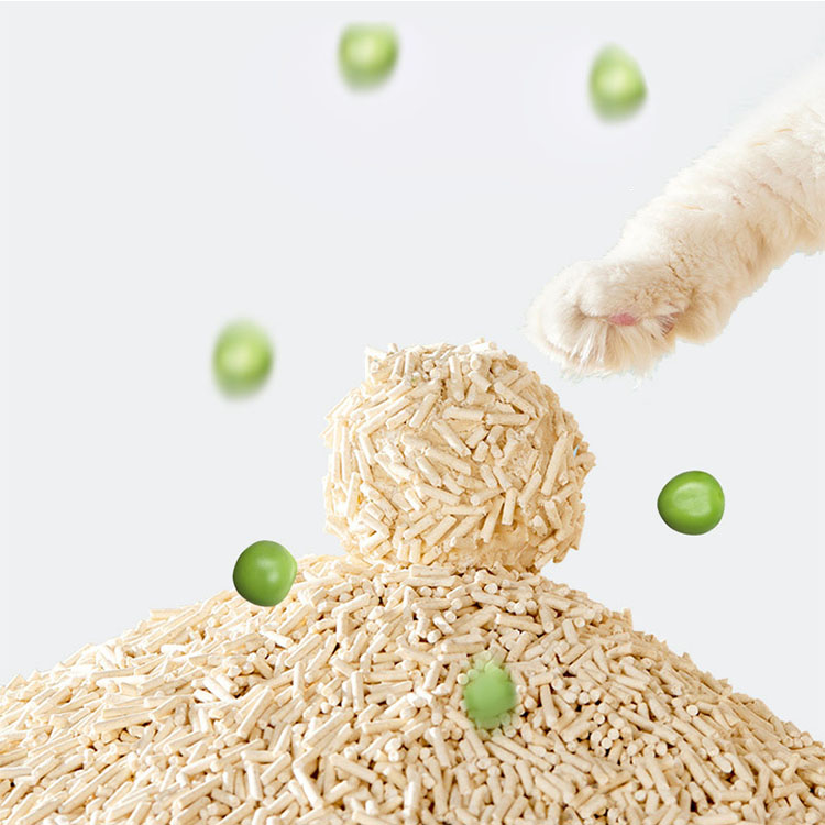 Wholesale Price Custom Cat Litter Green Tea Tofu Fresh Scented Premium Bentonite Cat Litter Bulk