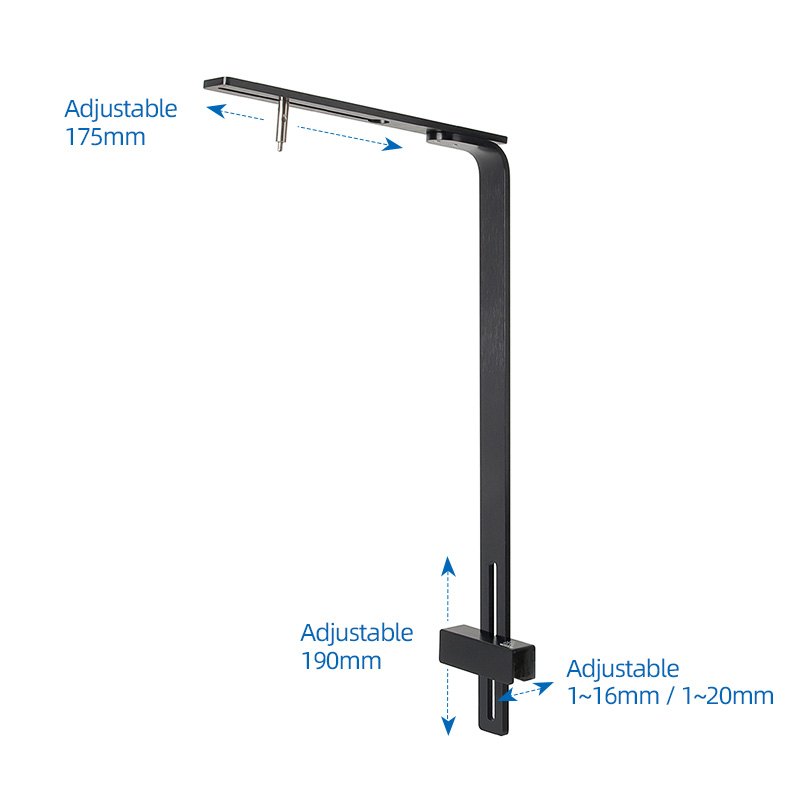 WEEKAQUA DJ-L-20B led aquarium arm hanger aluminum alloy diy aquarium light stand