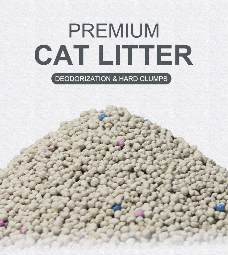 China factory wholesale premium health clumping bentonite cat litter bulk