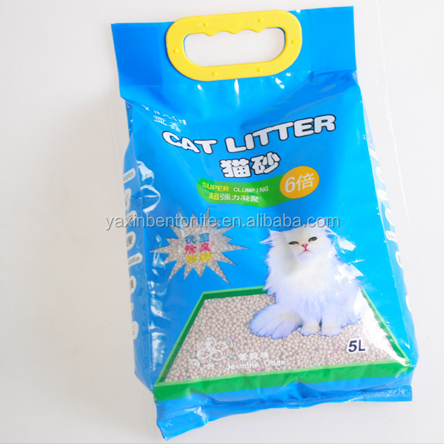 wholesale Sand clumping bentonite cat litter fresh good absorption ball bentonite cat litter