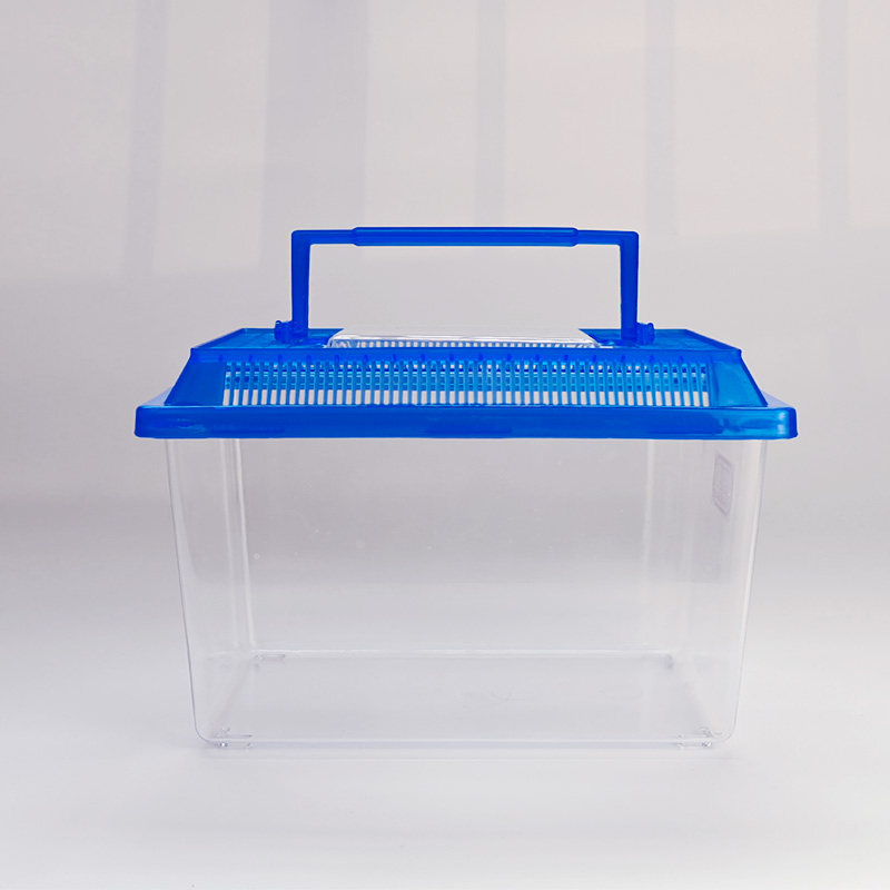 Plastic Indoor and Outdoor Portable Container Kid's Fish Tank Suitable for Insects Turtles Lizards 20pcs/ctn