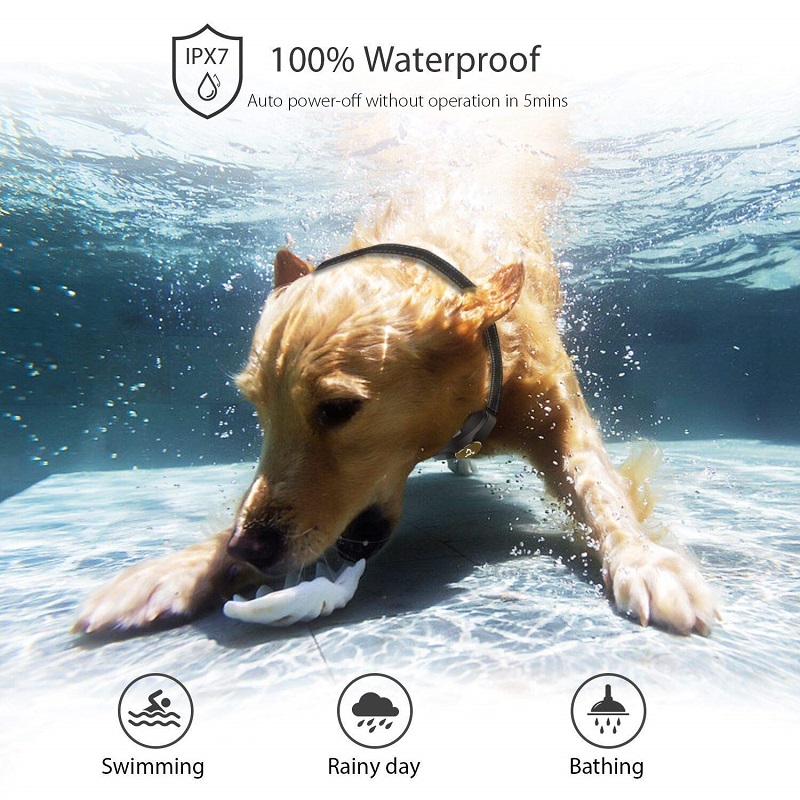 A mazon Hot Sell Wholesale Rechargeable Dog Training Collar Beep Vibration Static Dog Shock Collar Popular Pet Training Products
