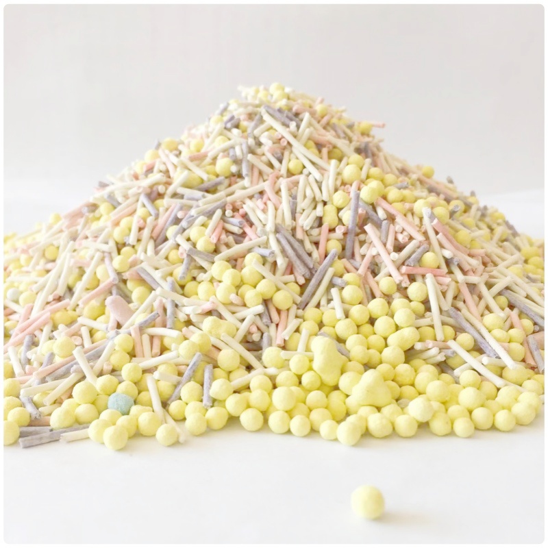 Customizable Mixed Polymer Cat Sand Degradable Dust-free Clumping Mixed Tofu SAP Cat Litter