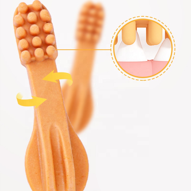 Wholesale bulk dog food care dog toothbrush treats pet stick food dog chew Pet snacks