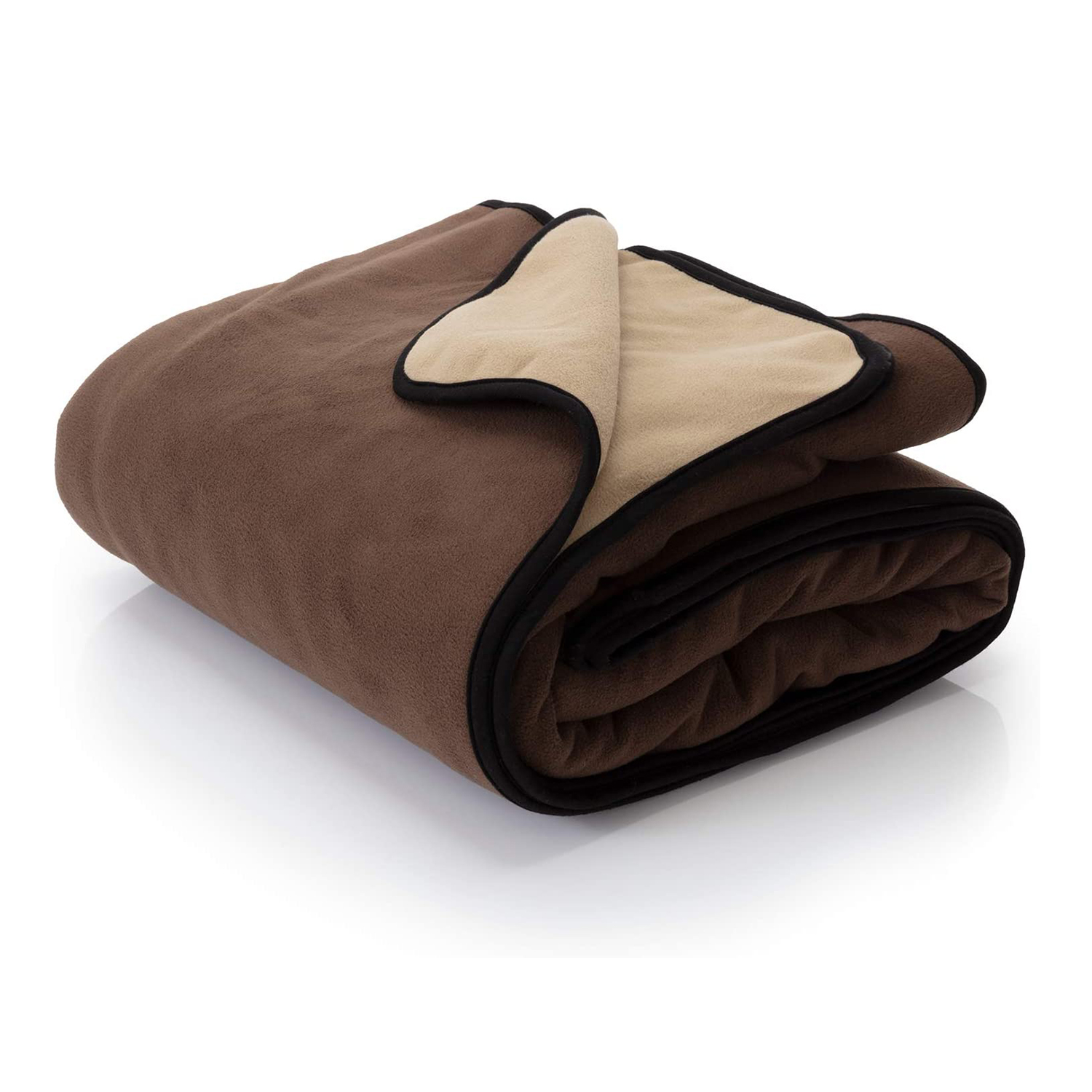 High Quality Custom Pet Products Outdoor Thick Polar Fleece Waterproof Dog Bed Throw Blanket