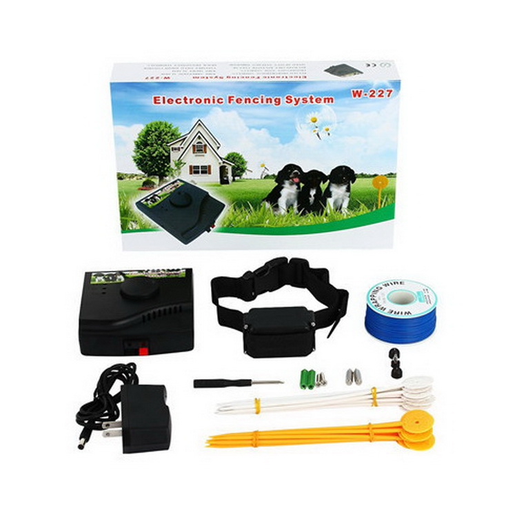 iPetDog Training System for Dogs With Waterproof And Rechargeable Collar Receiver for One Dog Electric Wireless Dog Fence System