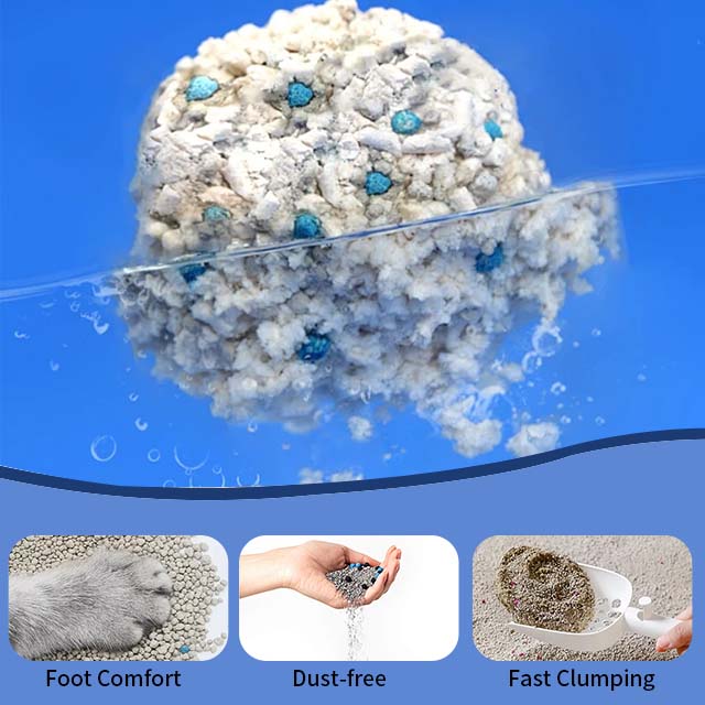 OEM/ODM Cat Litter Wholesale Lock Strong Deodorization Strong Clumping Easy To Clean Up Pet Supplies Bentonite Cat Litter