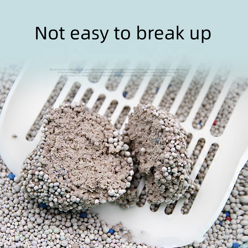 kitty litter premium quality clumping natural mineral bentonite cat litter for pets use