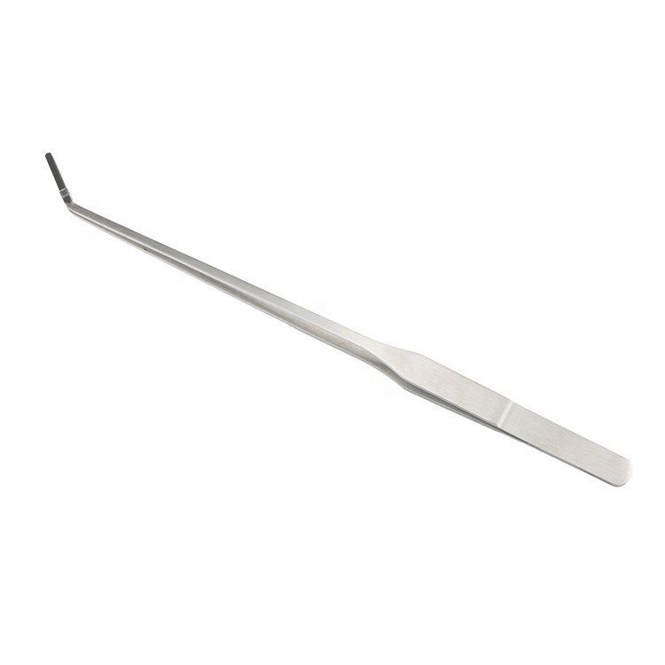 5PCS Stainless Steel aquarium plant tools aquarium tweezers aquarium scissors with cloth bag