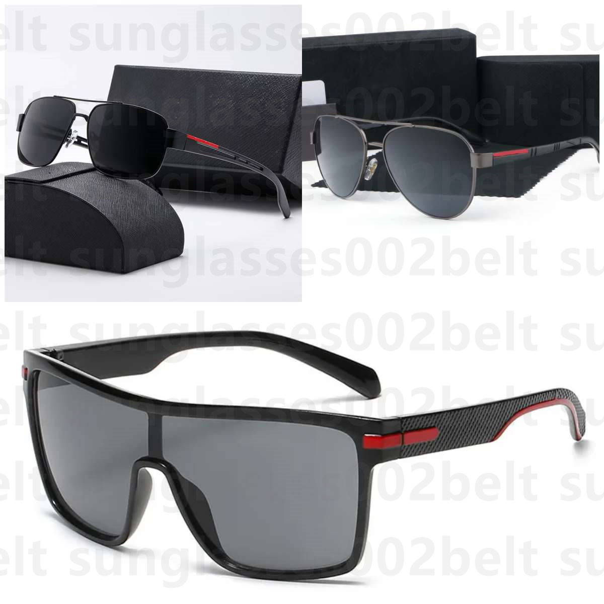 Luxury Oval sunglasses for men designer summer shades polarized eyeglasses black vintage oversized sun glasses of women male sunglass Vintage Metal Sun Glasses