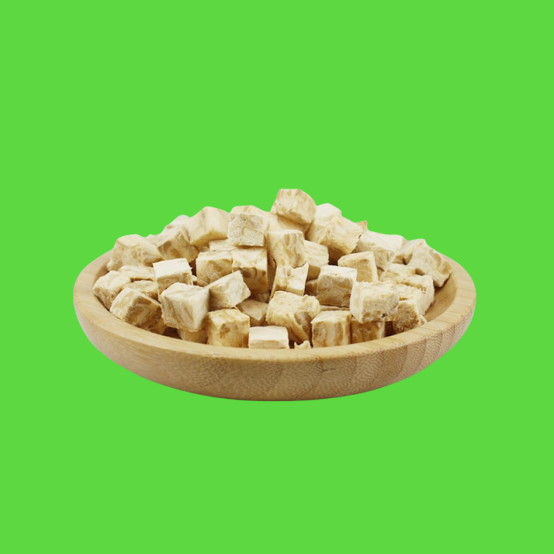 Freeze Dried Chicken Cubes Ready To Ship Dried Salmon Granules Cats Treats