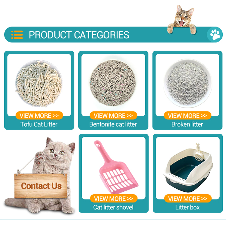 Customized Dust Free Cat Sand Biodegradable Broken Sand Cats Size Large Broken Cat Sand Scoop For Toilet Poop Cleaning