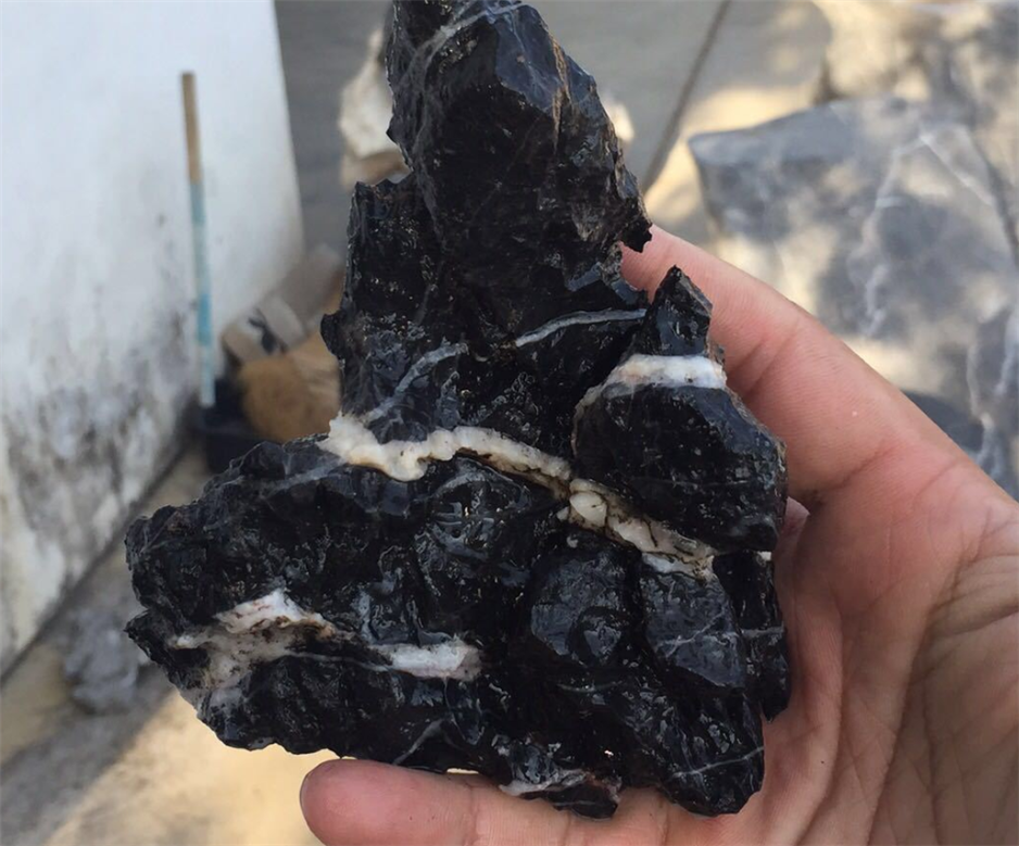 Landscaping Natural Aquarium Seiryu-Seki Qinglong Stone for fish tank aquascape