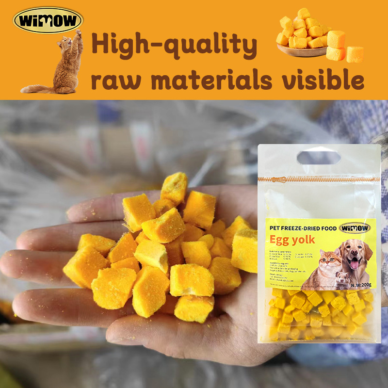 Delicious and healthy chicken flavor, yellow beef flavor pet snacks freeze-dried