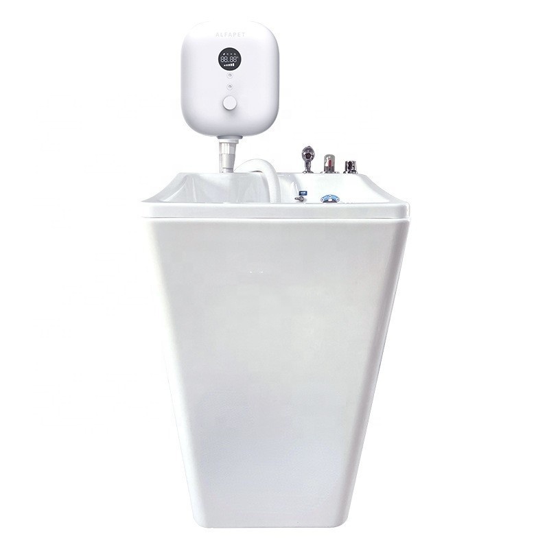 USMILEPET New Design Acrylic Cat Special Spa Bathtub Cats Bath Tub Dog Washing Station for Bathing and Grooming