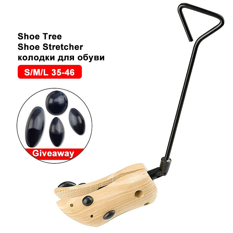 FamtiYard 1-piece wooden shoe stretching machine adjustable suitable for casual pump boots flat shoes shoe tree shapes footwear shoes shoes 241126
