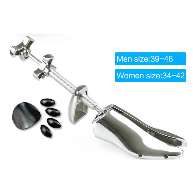 Fully adjustable aluminum retro metal shoe shape suitable for mens shoes womens shoes tree expansion machine stretching machine adjustable shoe shape 