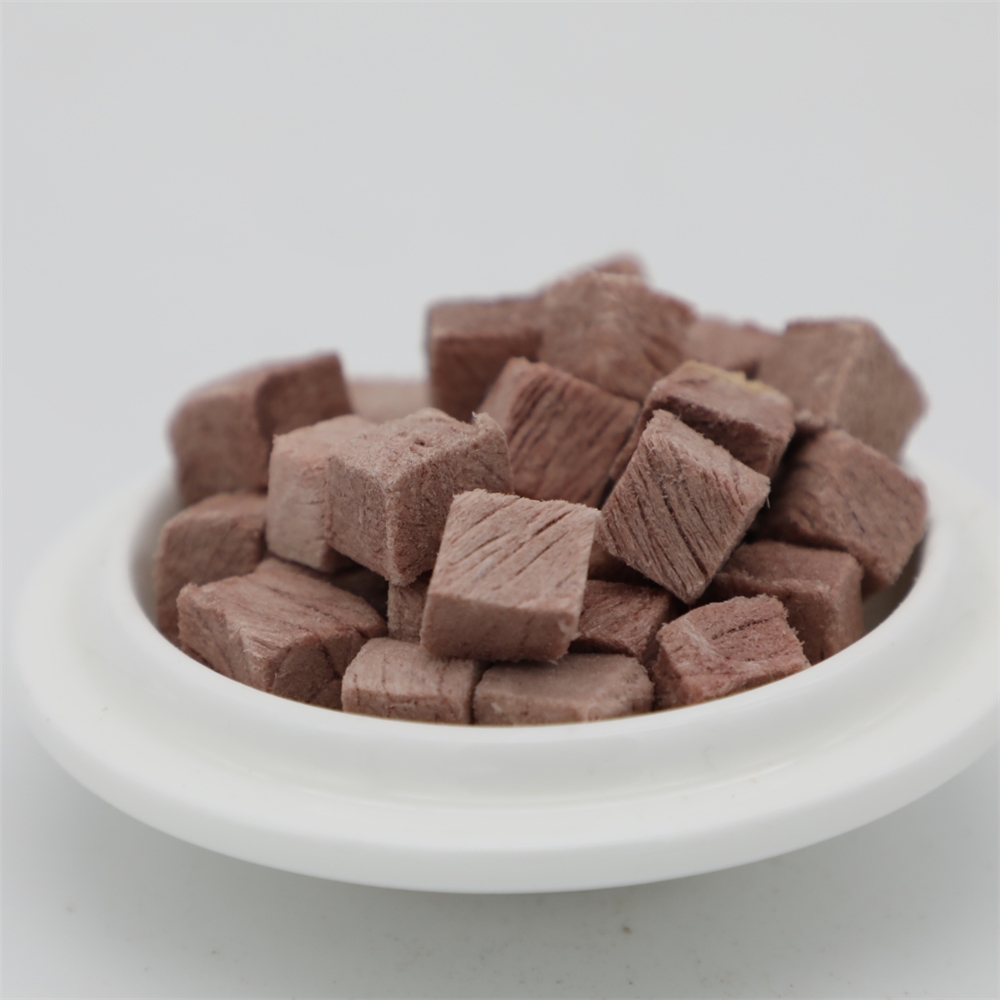 Safety Healthy Freeze Dried Beef OEM dog treat cat snacks pet food high quality dry meat
