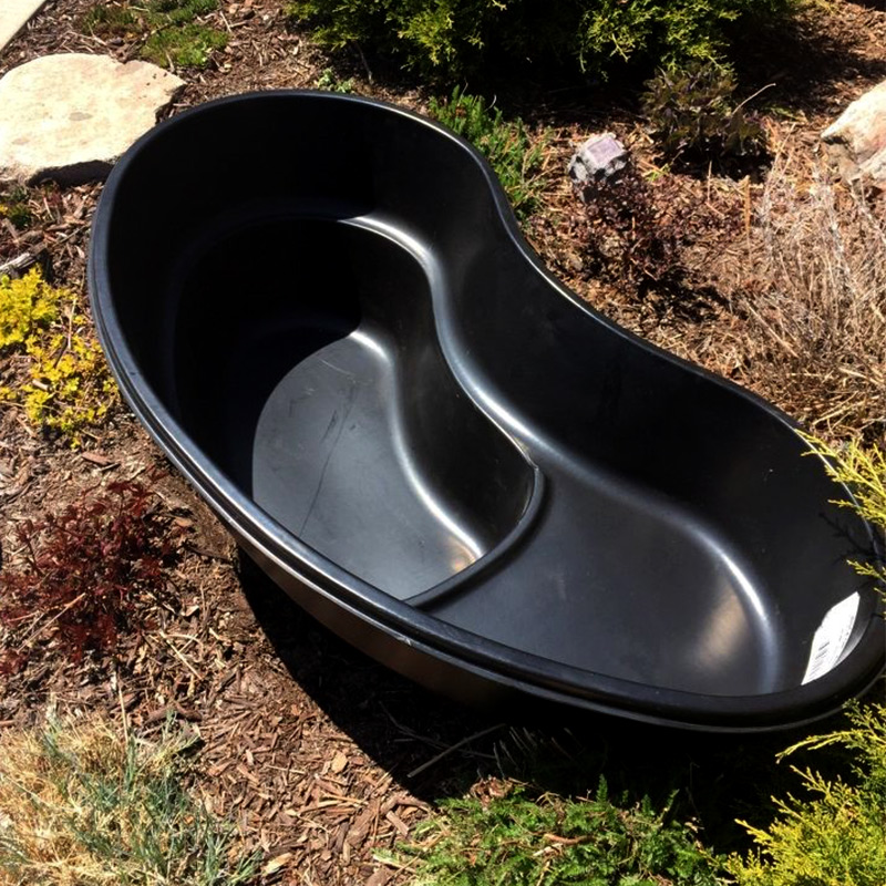 modern simple outdoor backyard fiberglass curved water ponds fountain tubs design fish stock pond manufacturer