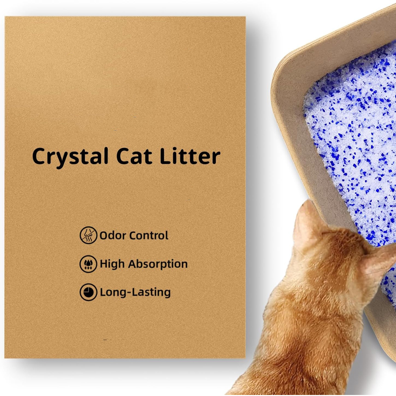 Top Sale Guaranteed Quality Mon Pellets Blue Silica Gel Cat Litter Eco-Friendly Sustainable Natural Lavender Coffee Fragrances