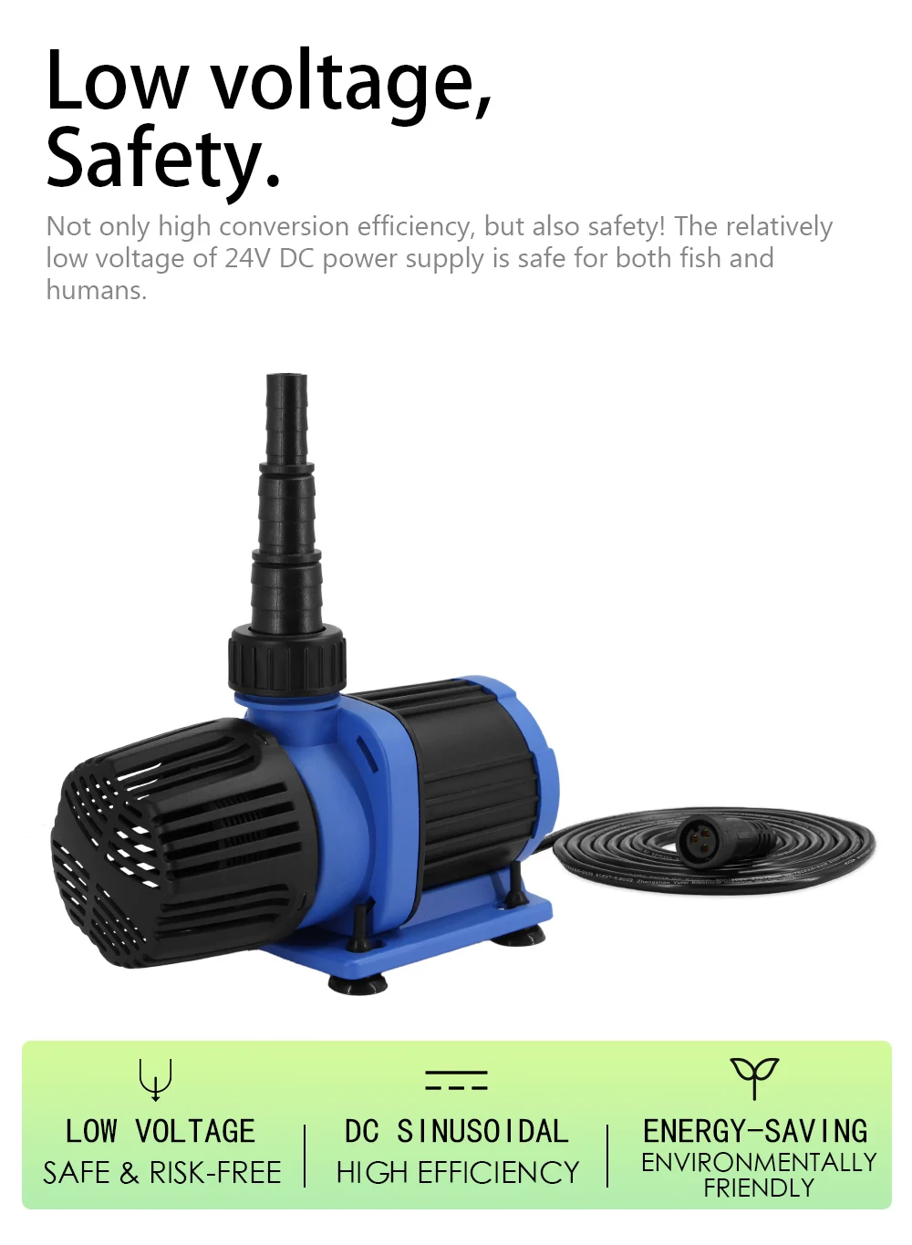 Professional factory SWD-12000 Submersible water pump High Flow Aquarium pump for fish tank garden pond swimming pool scenery