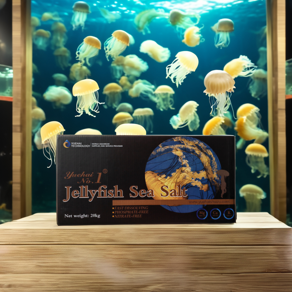 OEM Welcomed Parameters ODM Welcomed Professional Qingdao Yuehai Jellyfish water sea salt for marine aquarium products