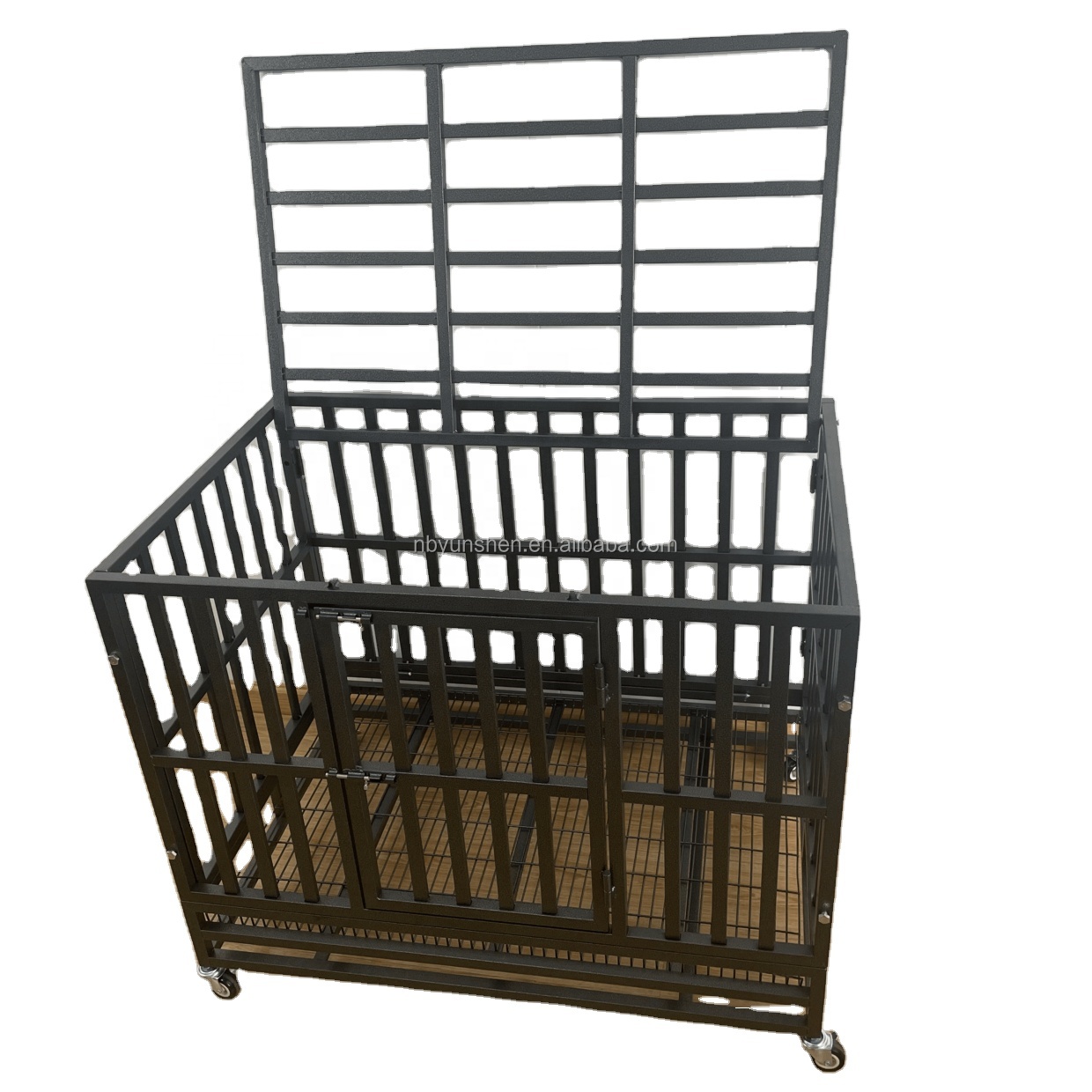 Wholesale Manufacturer support customized Collapsible Metal outdoor Dog Crates For Pets dog kennel Pet Cages & Houses