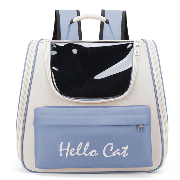 Large Portable Airline Customized Space Nylon Anti Slip Travel Backpack Pet Carrier