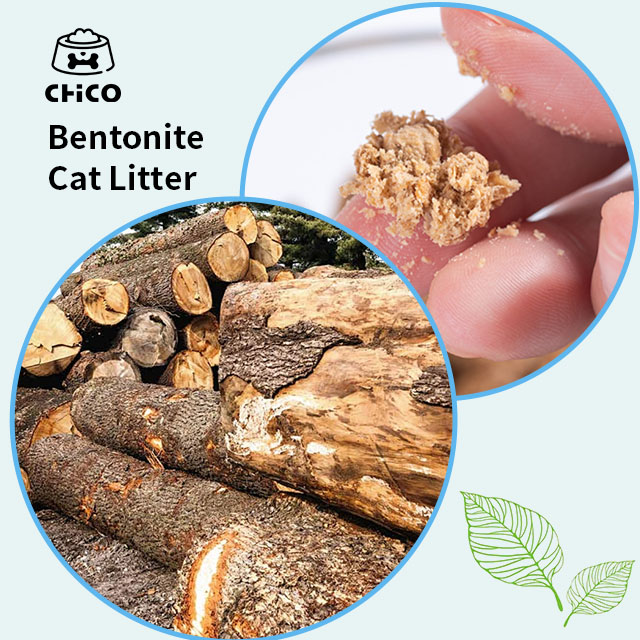 Wholesale high quality pine cat litter dust-free cleaning natural pet products pine cat litter