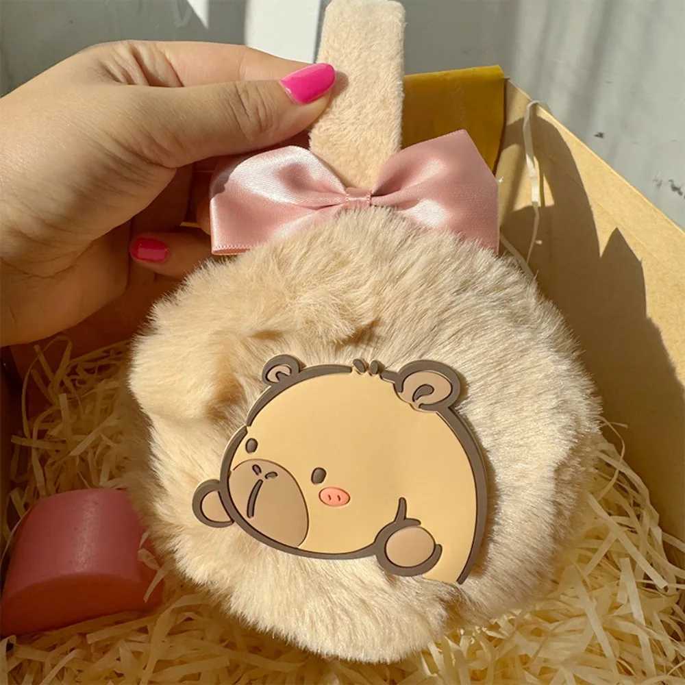 Cute and plush Capybara earmuffs for women comfortable and adjustable earmuffs warm earmuffs winter Capybara earmuffs W241126