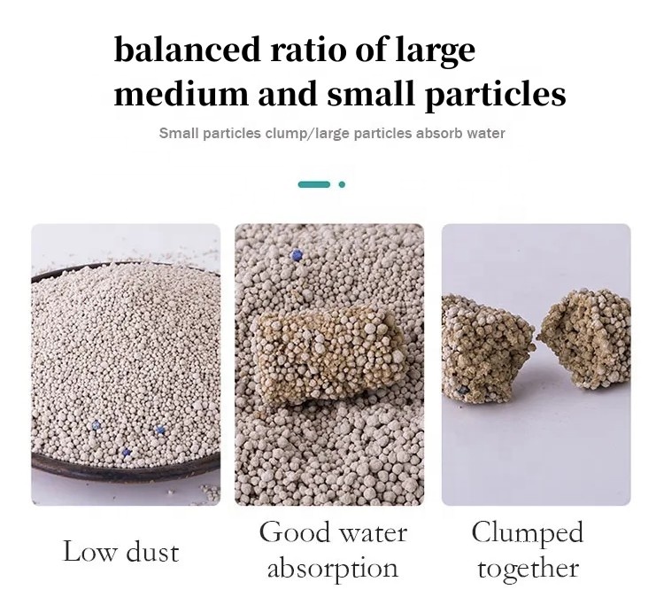 OEM Activated Carbon Cat Litter Sand Ultra-Low Dust Ultra-Low Dust Natural Lavender Fragrance Tofu Plant Material Ball PP Target