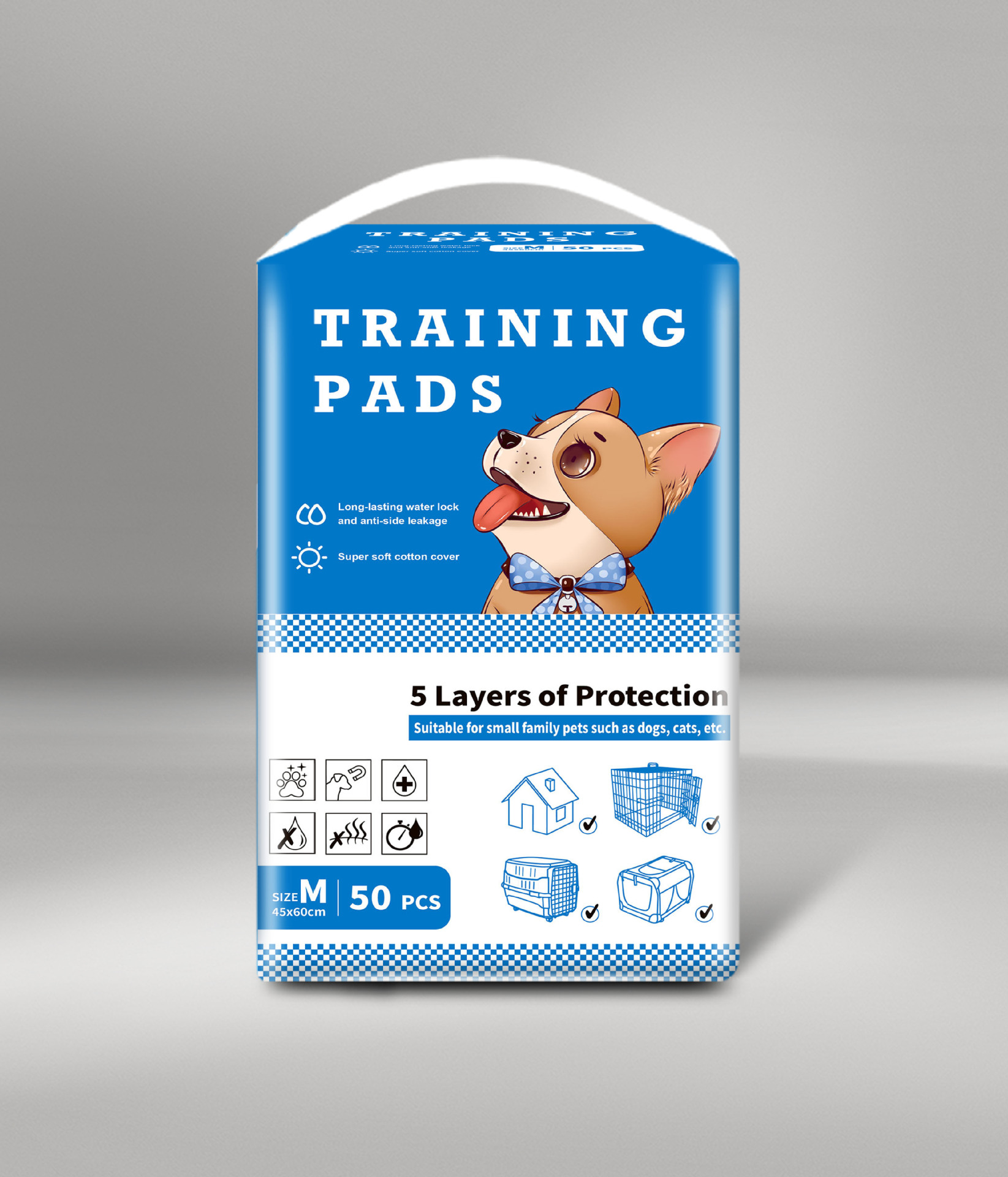 China factory wholesale high quality dog diapers cat and dog diapers disposable absorbent deodorizing pet diapers