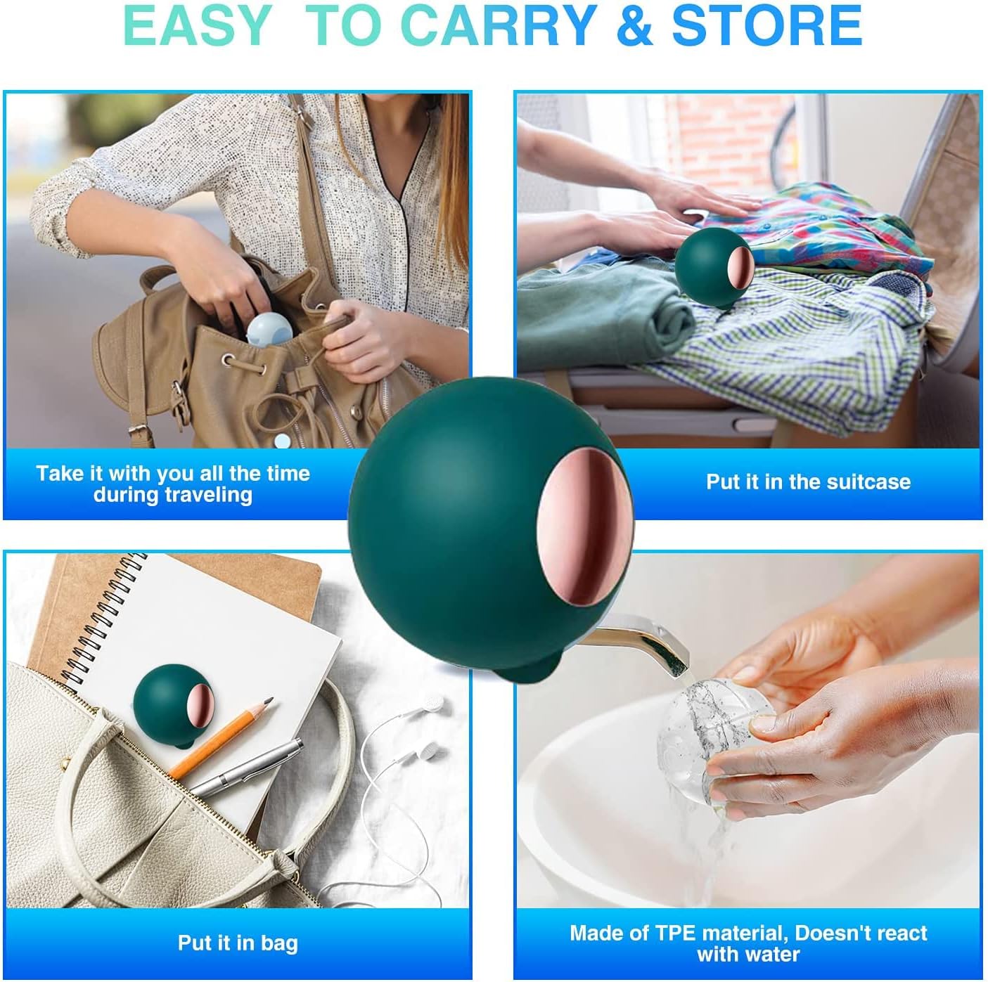 Mini Lint Remover Travel Portable Lint Roller Ball Pet Hair Remover Clothes Fuzz Dedust and Food Scrap Remover Cat Products