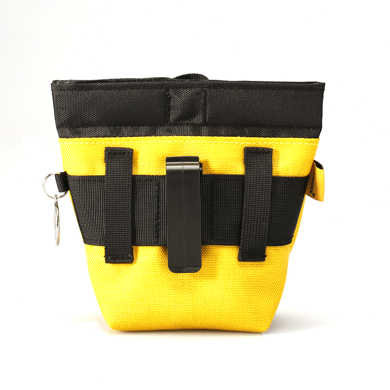 Custom Logo Reusable Dog Walking Treat Pouch Magnetic Closure Cat Silicone Snack Bag For Pet