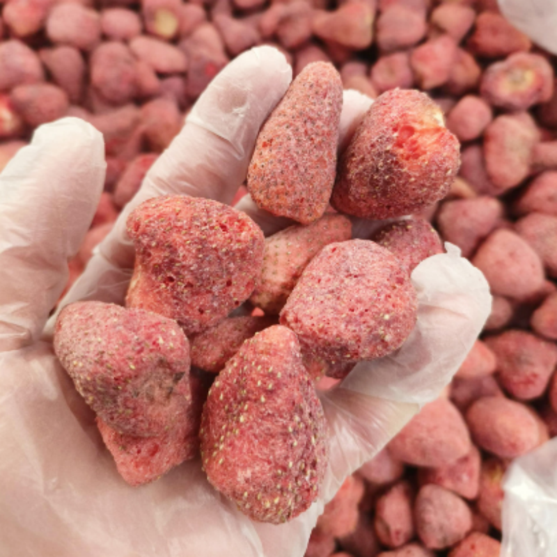 No Additive Freeze Dried Strawberry for Cat and Dog Pet Treats