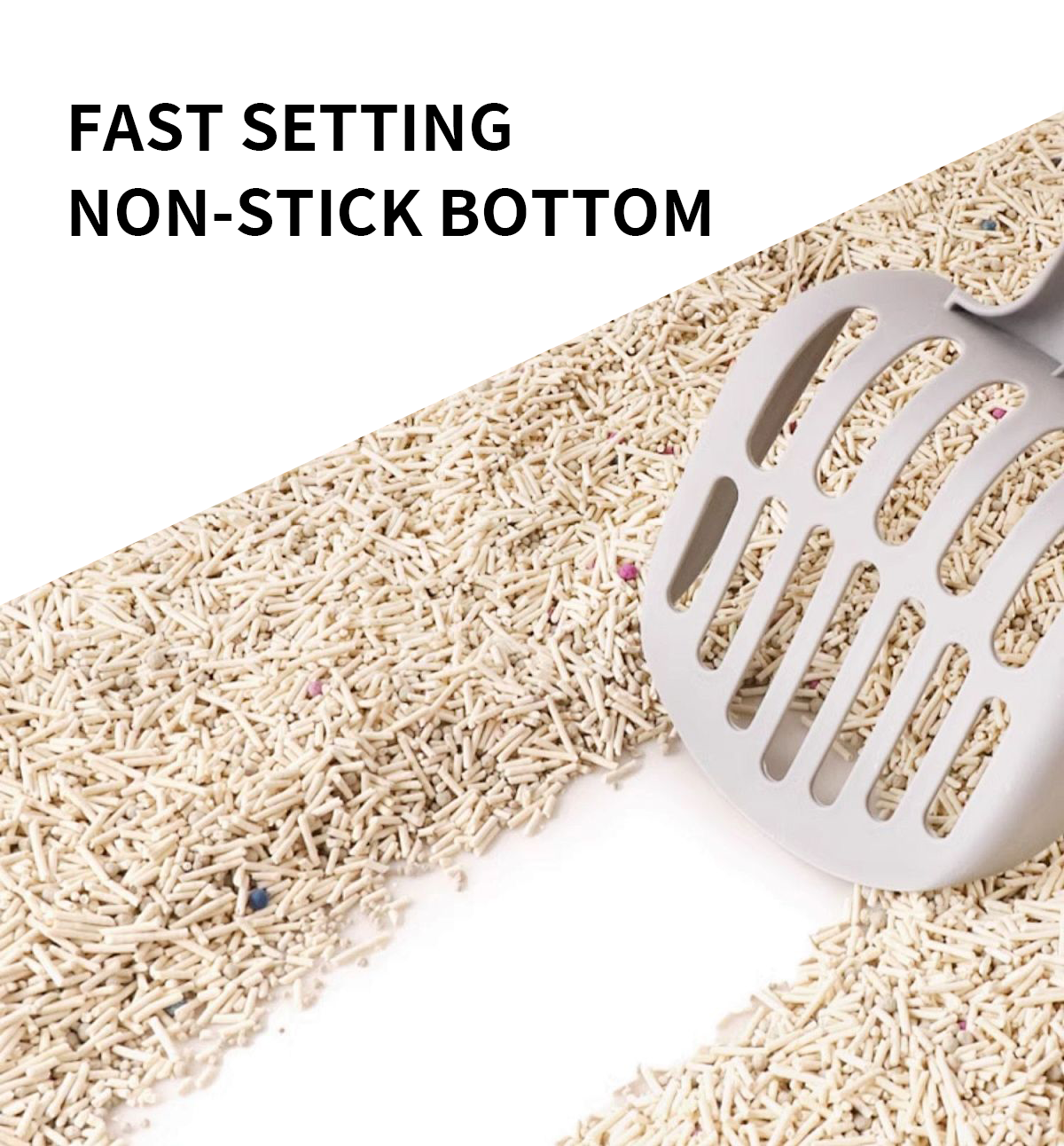 Factory Eco-friendly Natural Dust Free Organic cat Sand Premium Quick Clumping tofu cat litter
