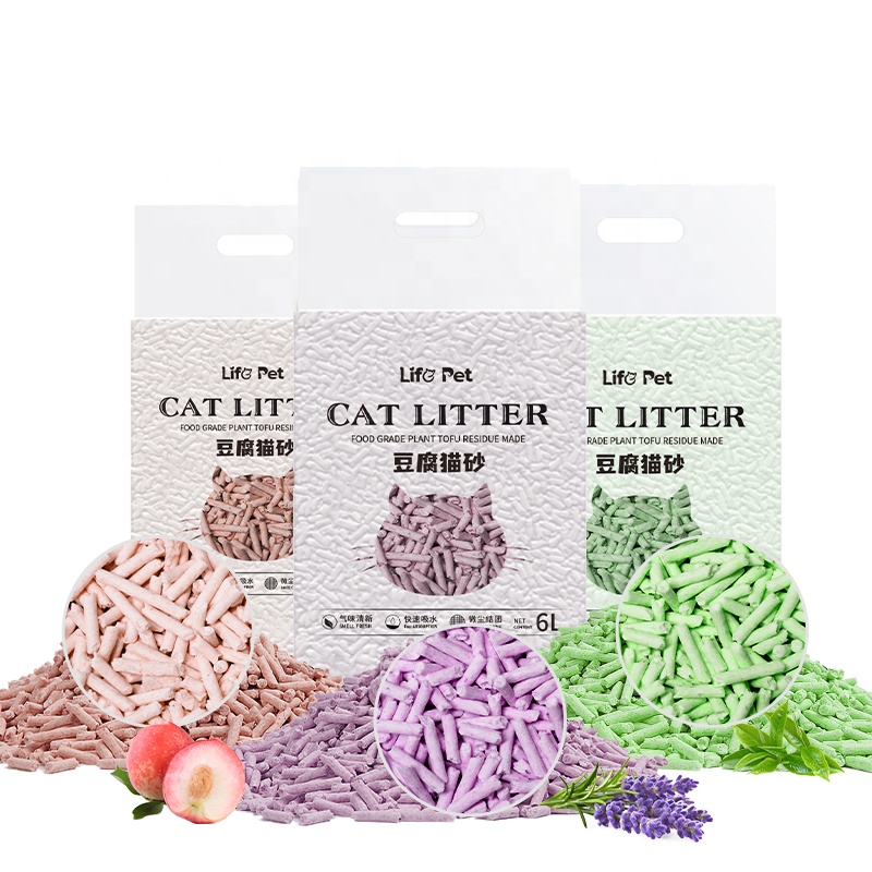 Tofu Litter For Cats Wholesale In Tons Tofu Soya Cat Litter Dust Free 12 Kg
