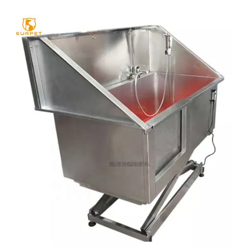 EURPET Elevate Dog Bathing Station Folding Pet Bathtub Kids Dog Collapsible Bathing Tub