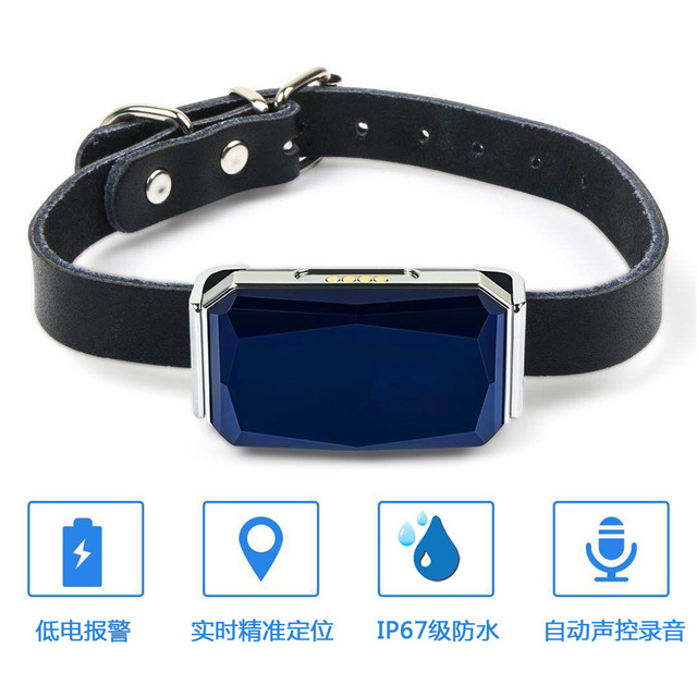 New Arrival IP67 Waterproof Pet Collar GSM AGPS Wifi LBS Mini Light GPS Tracker or Pets Dogs Cats Cattle Sheep Tracking Locator