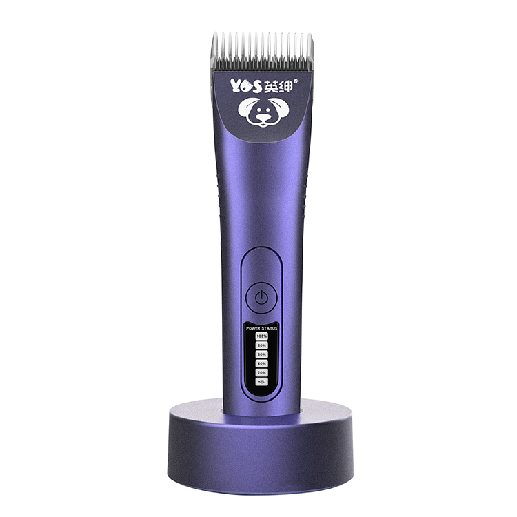 New Arrival Pet Hair Clipper Trimmer Rechargeable Cordless Quiet Set for Dogs Cats grooming