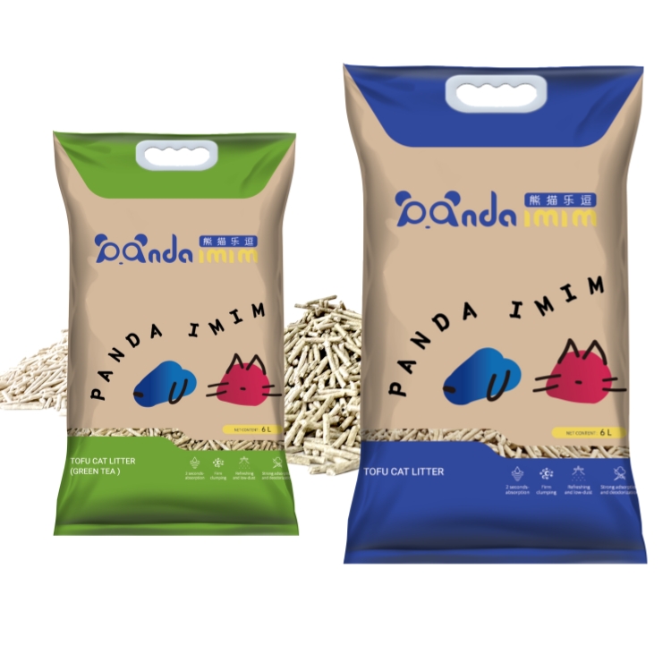 New Trend OEM&ODM Wholesale tofu cat litter premium flushable tofu cat litter green tea cat litter sand tofu