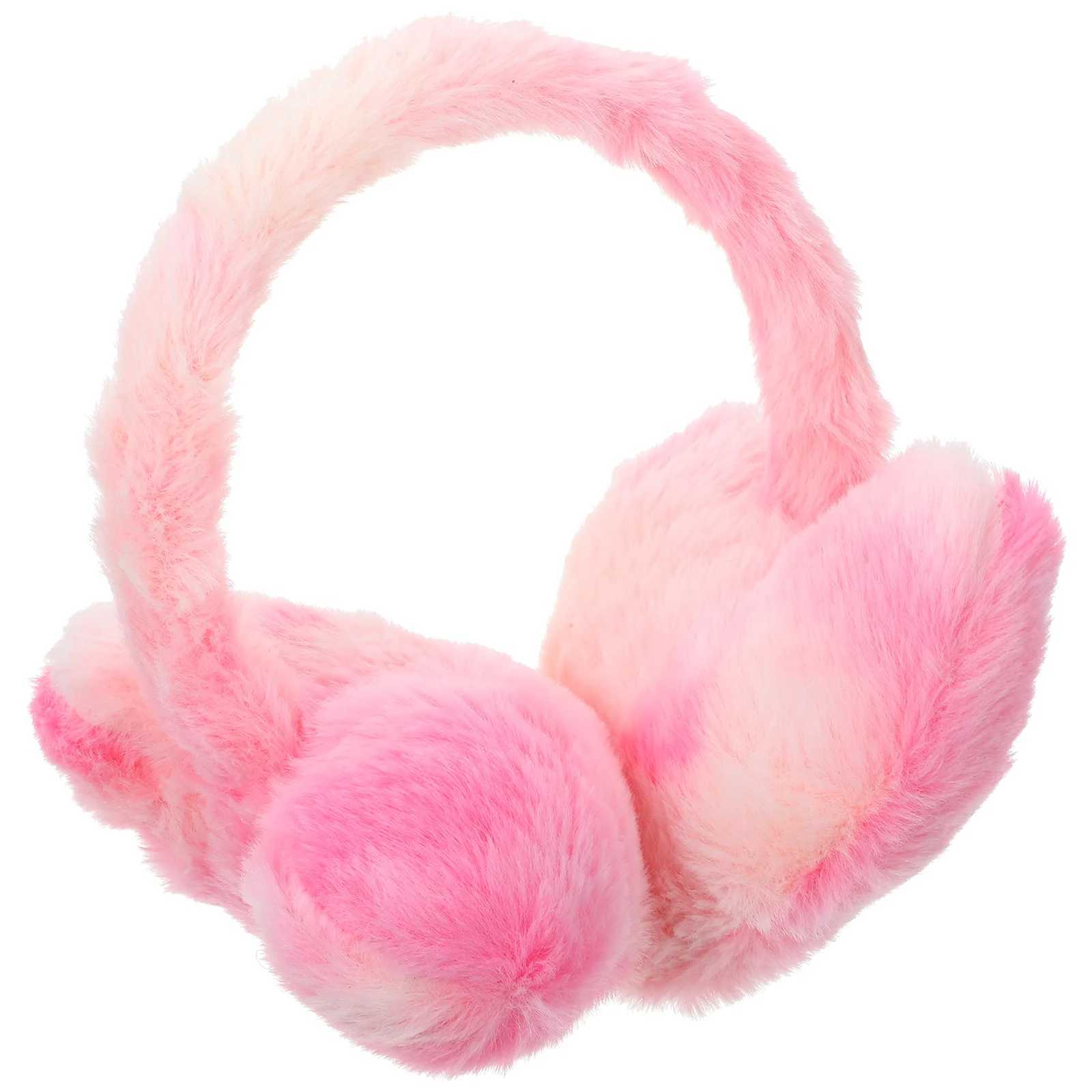 Warm Earmuff Fuzzy Ear Muff Heart She Ear Warmer Winter Pink Cute Earmuff Ear Cover For Women Kids Outdoor Ski RunningXJ241126