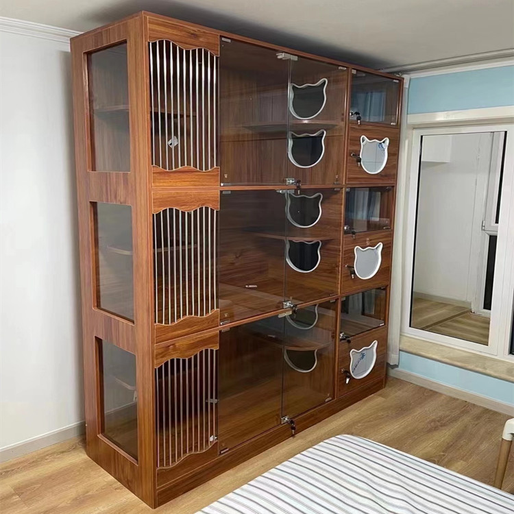 Pet cages & houses cosas para gatos pet grooming shop Foster cats cages indoor pet Cat hotel