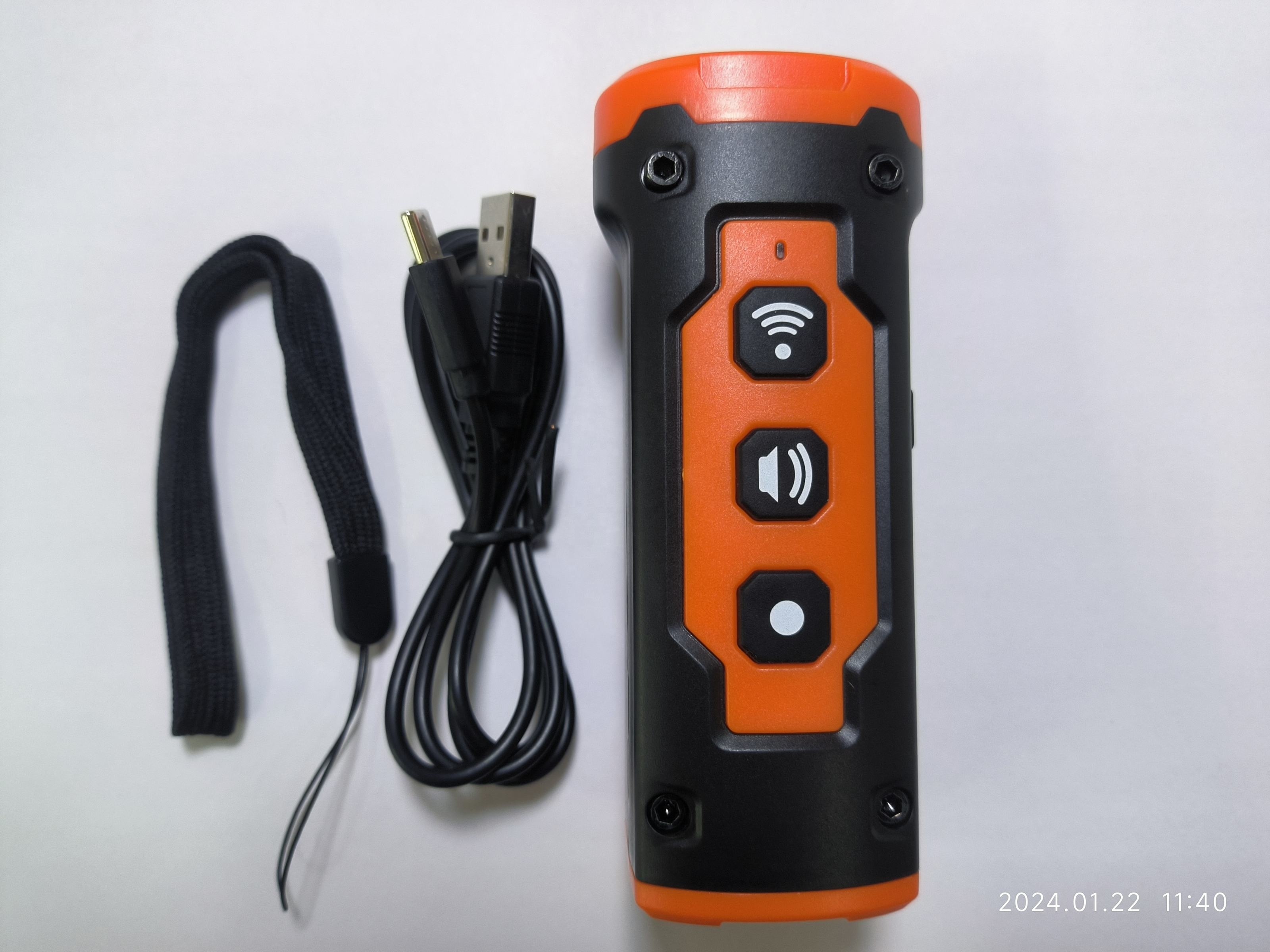 Adjustable 3 Mode Ultrasonic Bark Control Device Orange Dog Barking Stopper Propeller Pet Deterrent Dog Training Behavior