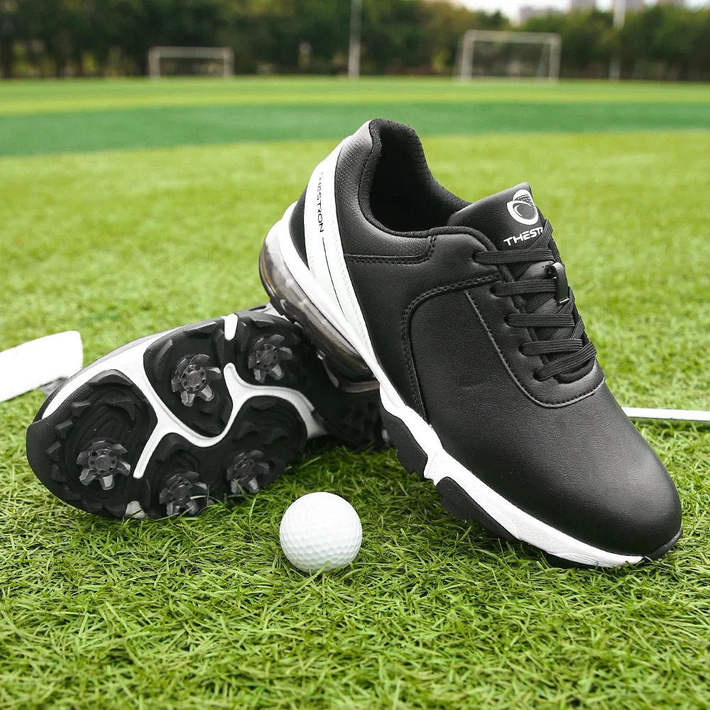 Men Golf Shoes Spikes Golf Wears for Men Golfers Footwears Anti Slip Walking Sneakers 241126