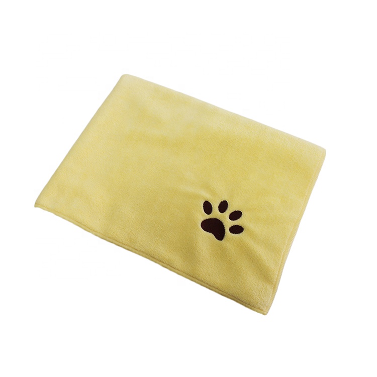 Best selling good quality super absorbent bath cleaning quick dry microfiber dog towel