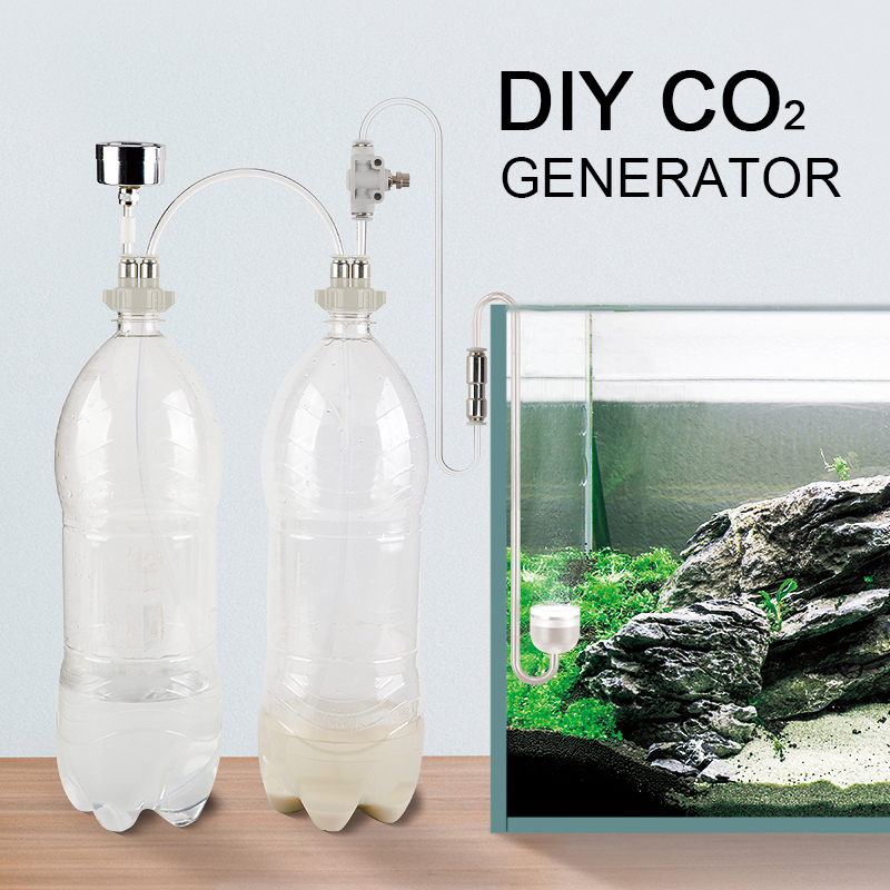 UUIDEAR aquarium co2 generator system diy co2 kit for planted tank